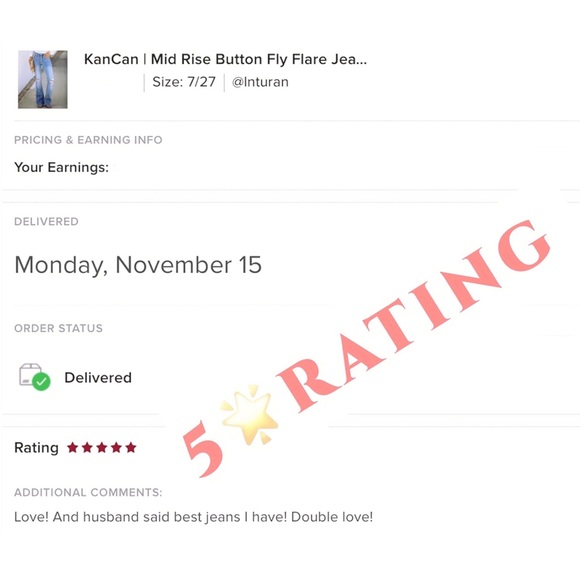 STILL INTERESTED RELISTED UNDER JEANS KanCan | Mid Rise Button Fly Flare Jeans - Picture 8 of 16